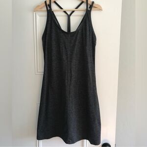 Patagonia Dark Charcoal Mini Dress built in bra